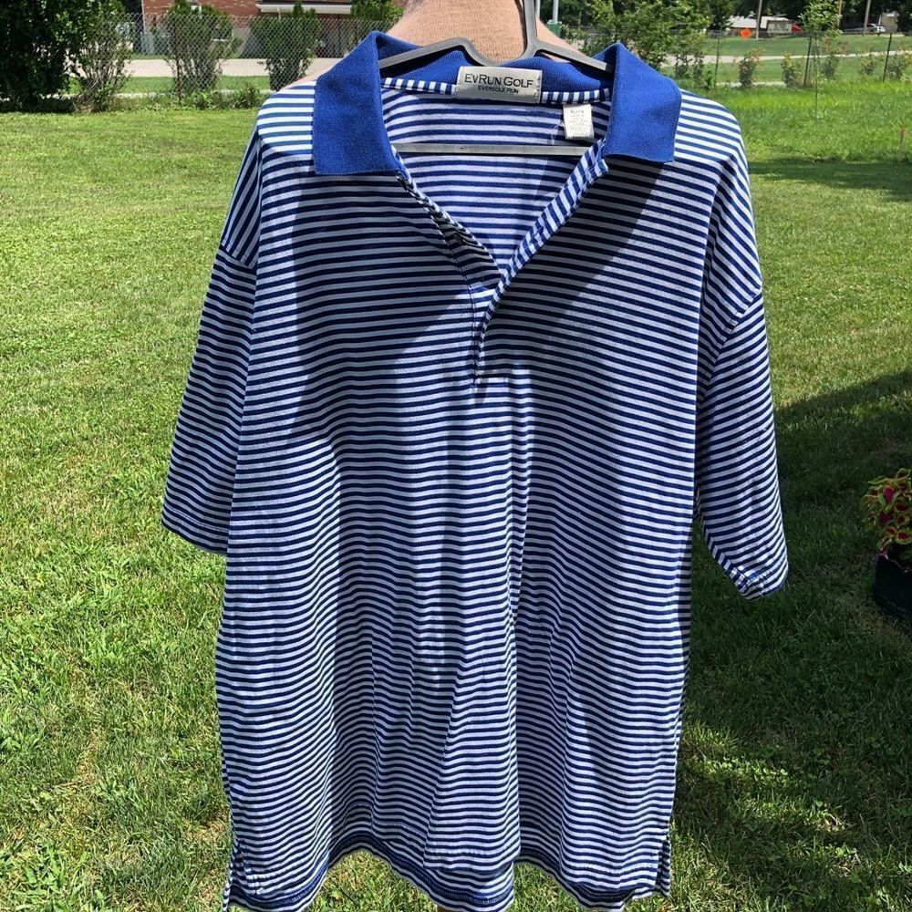 Striped golf shirt ***3 for $25***